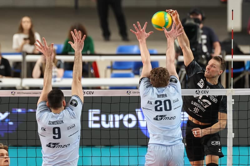 Volleyball. CEV Champions League. PGE Projekt Warszawa - Volley Haasrode Leuven. 10.12.2025