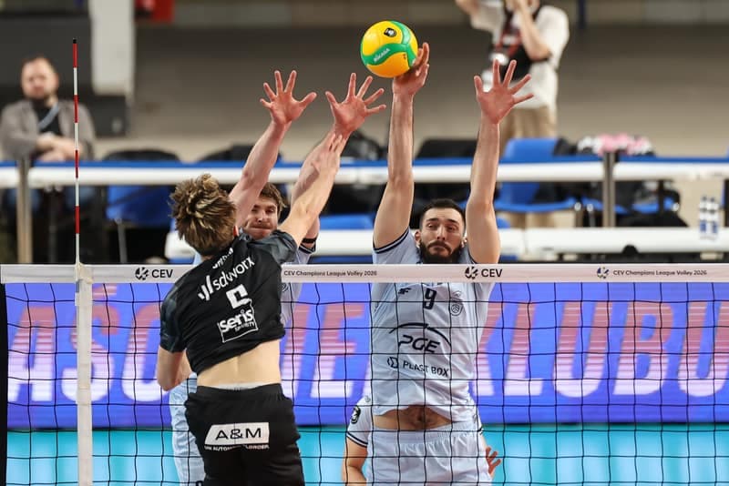 Volleyball. CEV Champions League. PGE Projekt Warszawa - Volley Haasrode Leuven. 10.12.2025