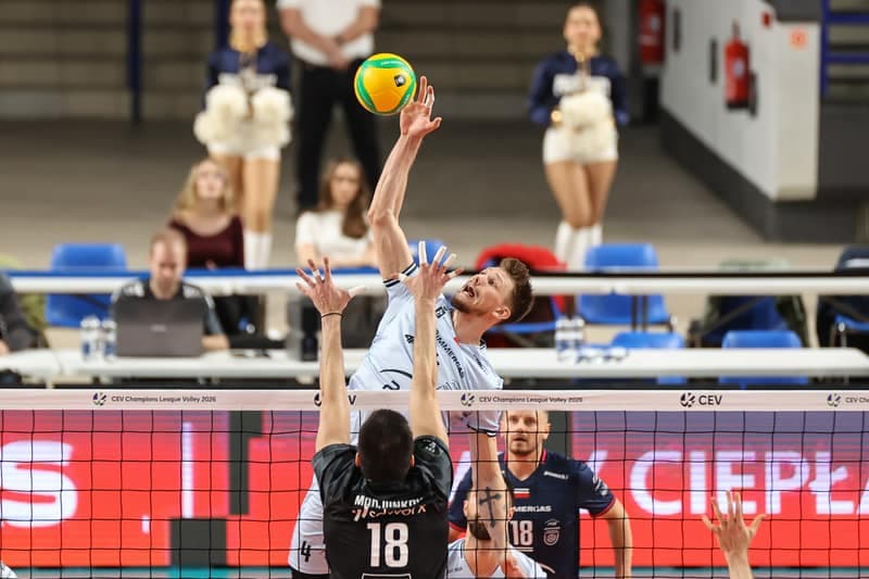 Volleyball. CEV Champions League. PGE Projekt Warszawa - Volley Haasrode Leuven. 10.12.2025