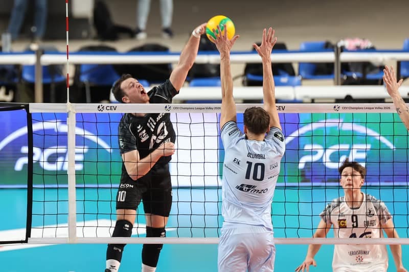 Volleyball. CEV Champions League. PGE Projekt Warszawa - Volley Haasrode Leuven. 10.12.2025