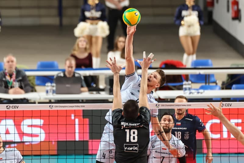 Volleyball. CEV Champions League. PGE Projekt Warszawa - Volley Haasrode Leuven. 10.12.2025