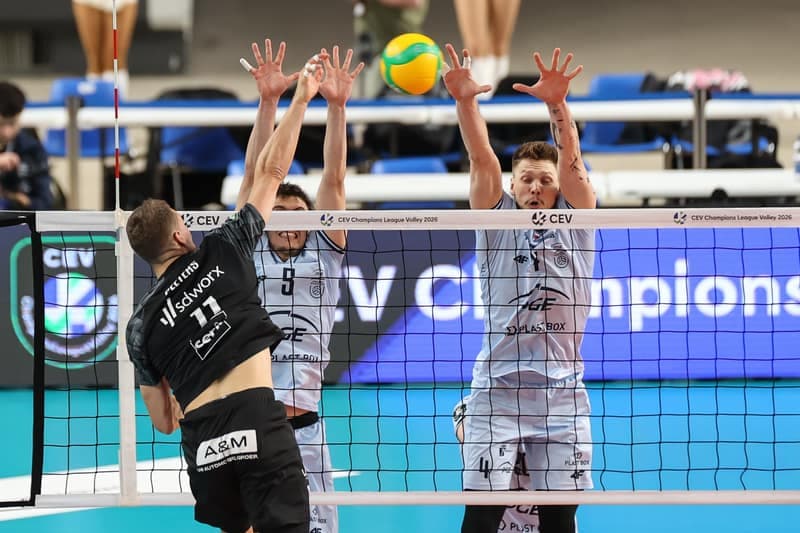 Volleyball. CEV Champions League. PGE Projekt Warszawa - Volley Haasrode Leuven. 10.12.2025