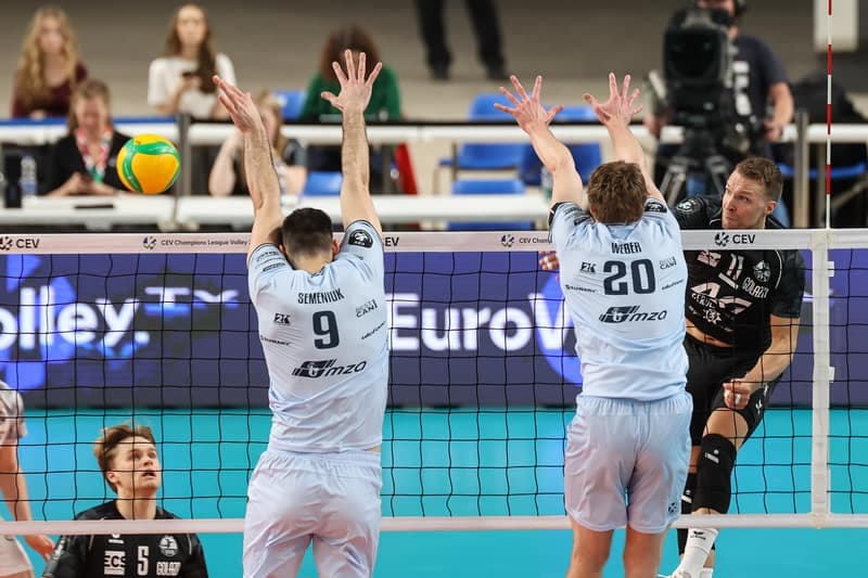 Volleyball. CEV Champions League. PGE Projekt Warszawa - Volley Haasrode Leuven. 10.12.2025