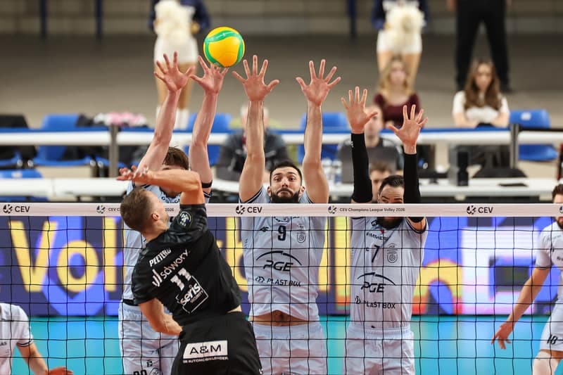 Volleyball. CEV Champions League. PGE Projekt Warszawa - Volley Haasrode Leuven. 10.12.2025