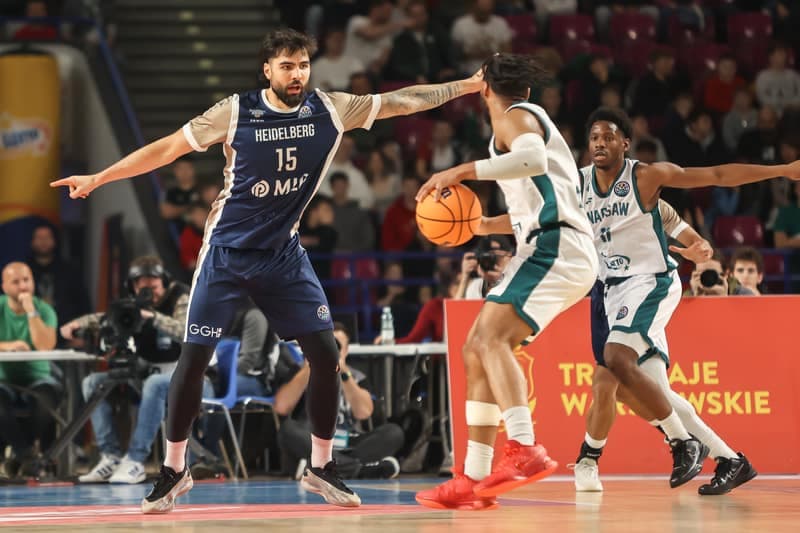 Basketball. Champions League. Legia Warsaw - MLP Academics Heidelberg. 17.12.2025