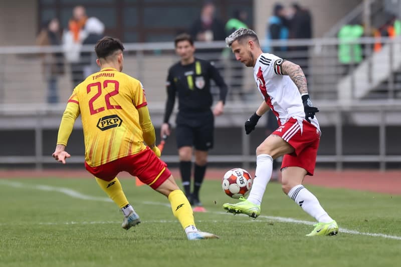 Football. Betclic 1 Liga. Znicz Pruszkow - LKS Lodz. 30.11.2025