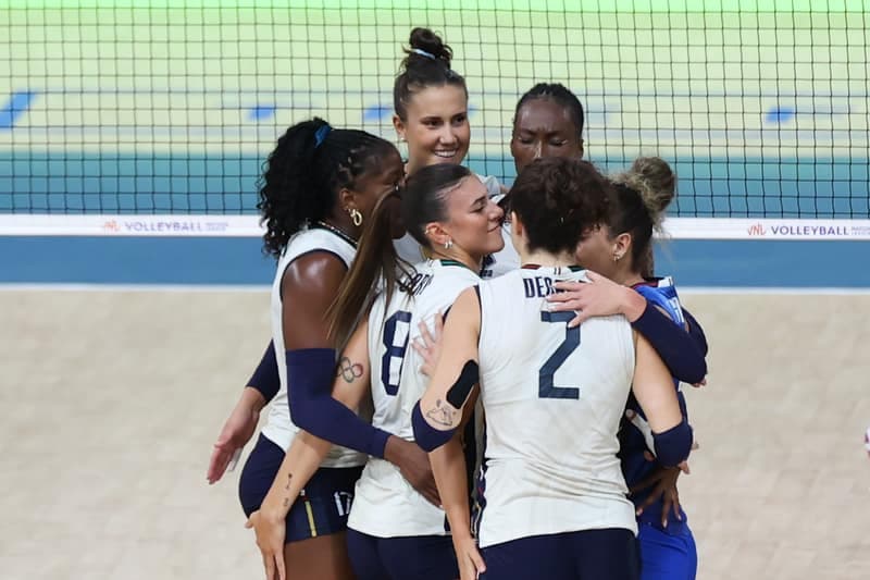 Volleyball. Nations League. Italy - Poland. 26.07.2025