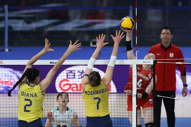 Volleyball. Nations League. Japan - Brazil. 26.07.2025