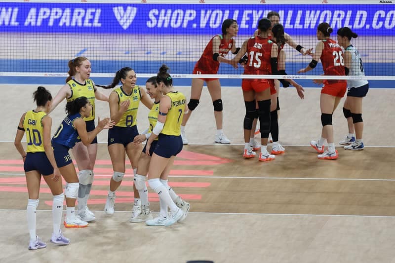 Volleyball. Nations League. Japan - Brazil. 26.07.2025