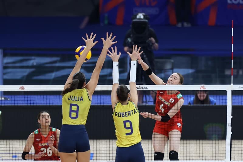 Volleyball. Nations League. Japan - Brazil. 26.07.2025