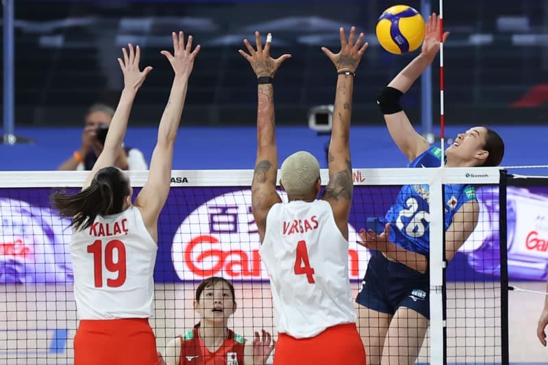 Siatkowka kobiet. Liga Narodow. Japonia - Turcja. 24.07.2025