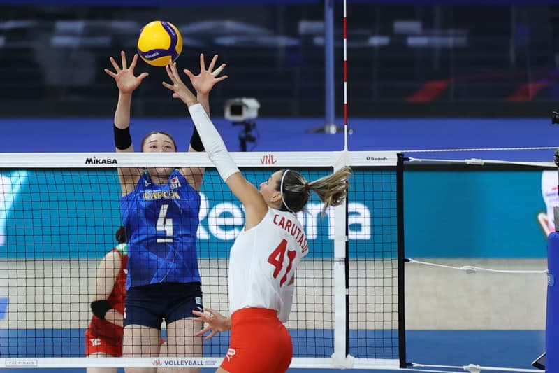 Siatkowka kobiet. Liga Narodow. Japonia - Turcja. 24.07.2025