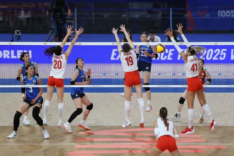 Volleyball. Nations League. Japan - Turkey. 24.07.2025