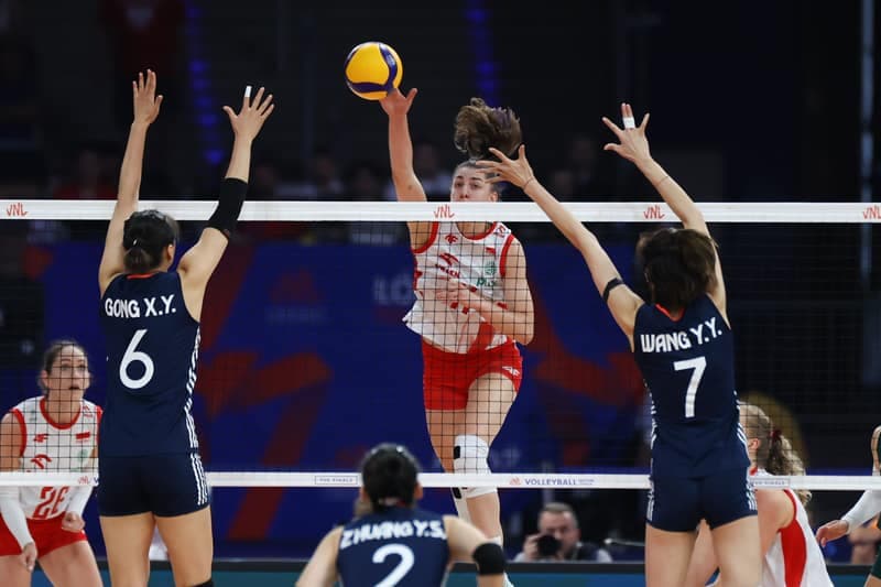 Siatkowka kobiet. Liga Narodow. Polska - Chiny. 23.07.2025