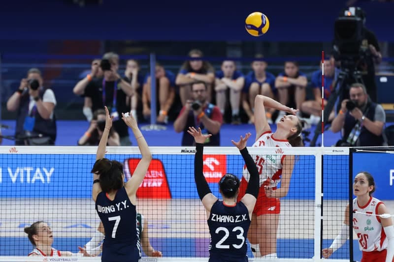 Siatkowka kobiet. Liga Narodow. Polska - Chiny. 23.07.2025