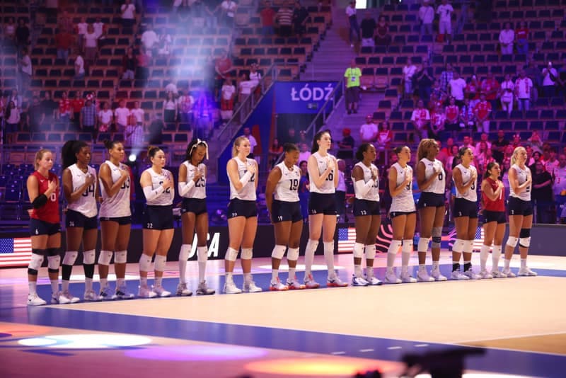 Siatkowka kobiet. Liga Narodow. Wlochy - USA. 23.07.2025