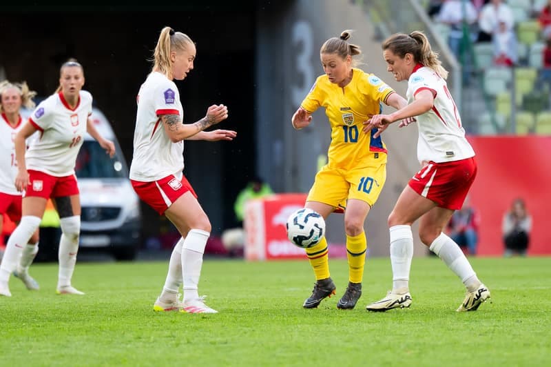 Football. Nations League Women. Poland - Romania. 03.06.2025