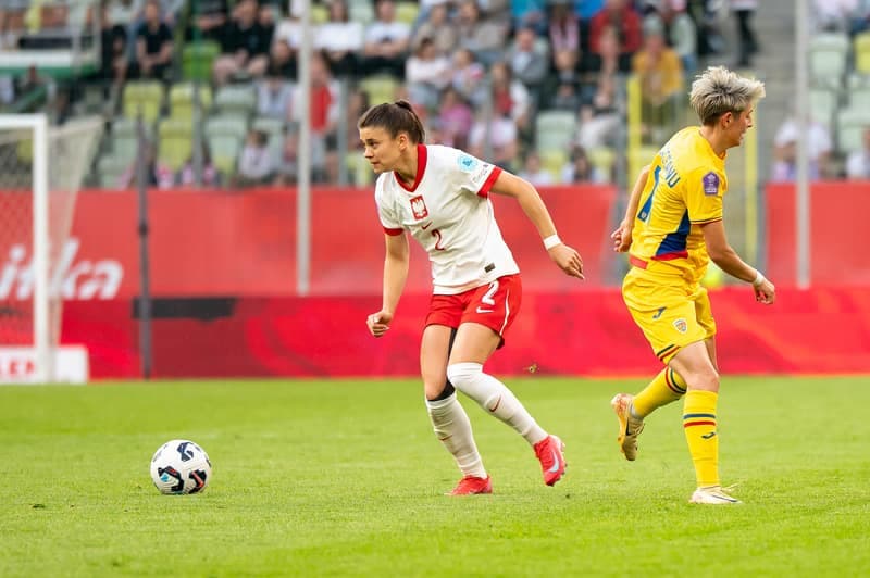 Football. Nations League Women. Poland - Romania. 03.06.2025