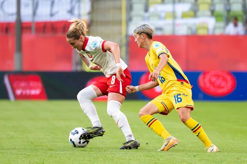 Football. Nations League Women. Poland - Romania. 03.06.2025