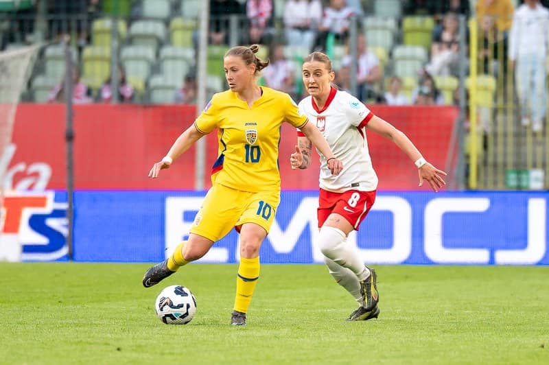 Football. Nations League Women. Poland - Romania. 03.06.2025
