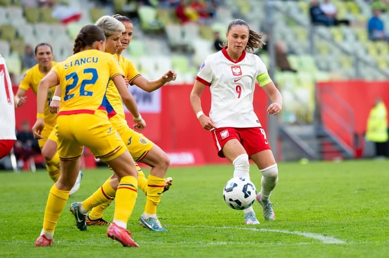 Football. Nations League Women. Poland - Romania. 03.06.2025