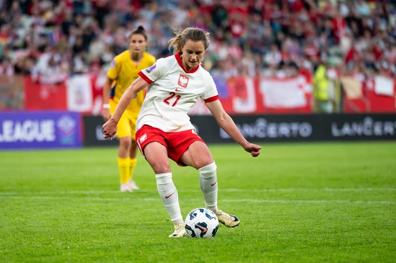 Football. Nations League Women. Poland - Romania. 03.06.2025