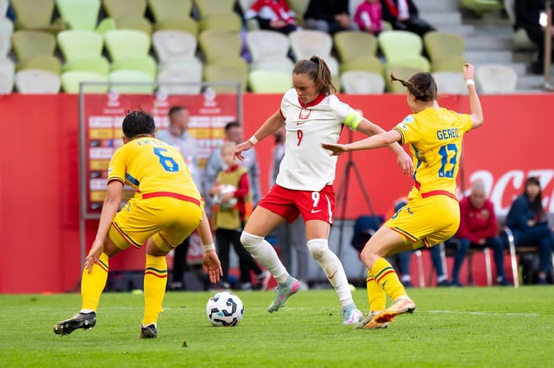 Football. Nations League Women. Poland - Romania. 03.06.2025