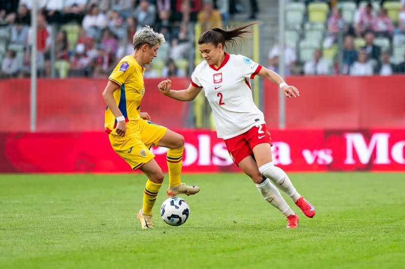 Football. Nations League Women. Poland - Romania. 03.06.2025