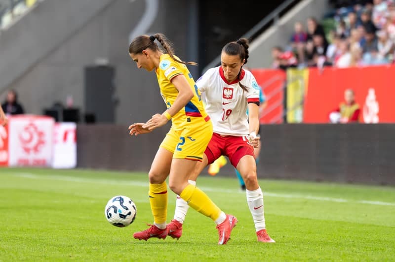Football. Nations League Women. Poland - Romania. 03.06.2025