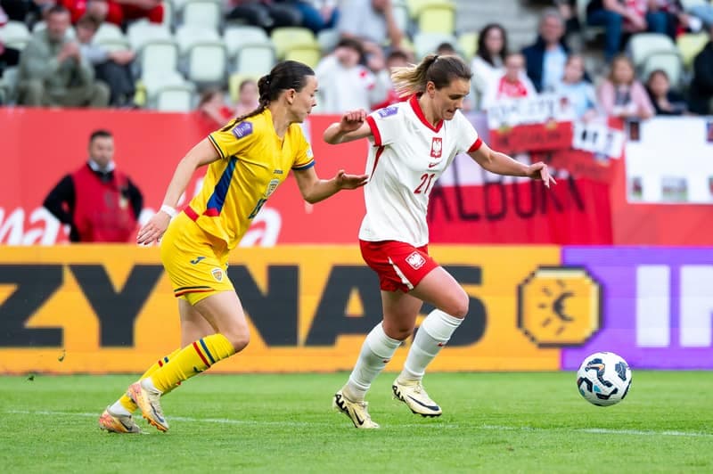 Football. Nations League Women. Poland - Romania. 03.06.2025