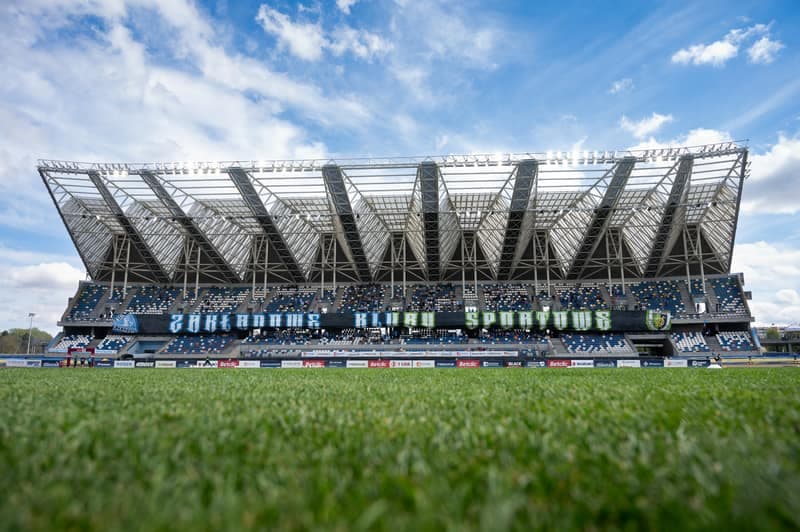 Football. Betclic I liga. Stal Rzeszow - Stal Stalowa Wola. 19.04.2025