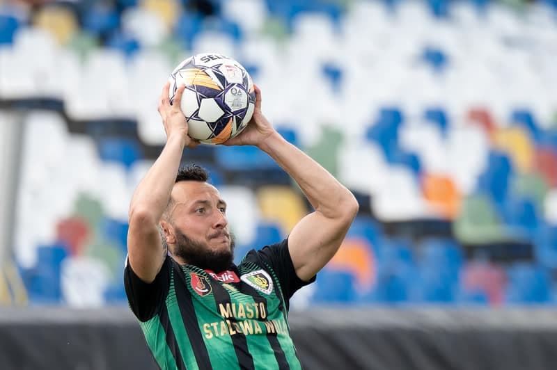 Football. Betclic I liga. Stal Rzeszow - Stal Stalowa Wola. 19.04.2025