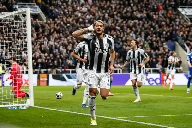 Football. UEFA Champions League. Newcastle United - QarabaA FK. 24.02.2026
