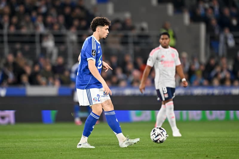 Football. Ligue 1. RC Strasbourg Alsace - Olympique Lyonnais. 22.02.2026