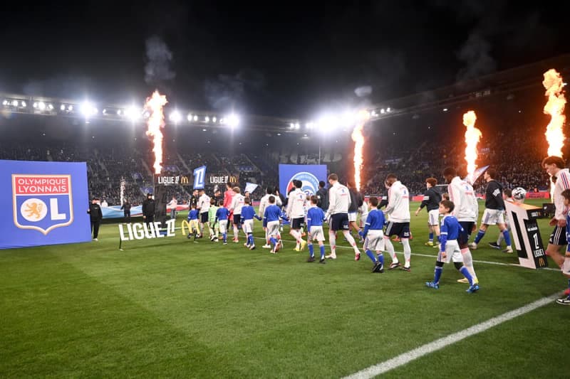 Football. Ligue 1. RC Strasbourg Alsace - Olympique Lyonnais. 22.02.2026