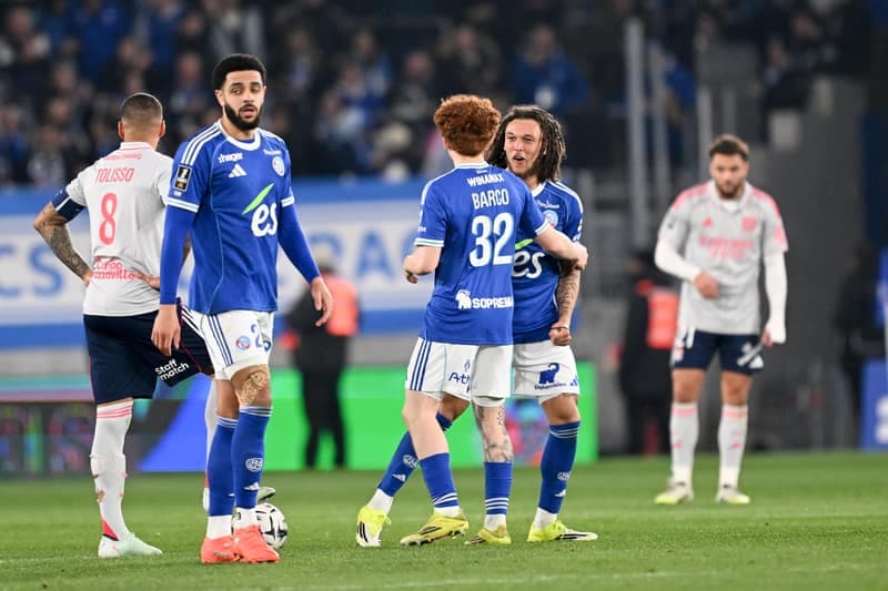 Football. Ligue 1. RC Strasbourg Alsace - Olympique Lyonnais. 22.02.2026