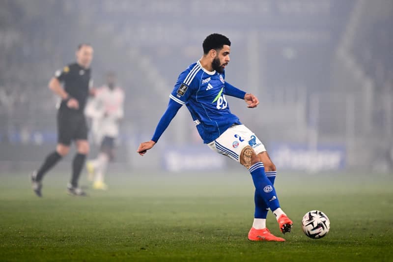 Football. Ligue 1. RC Strasbourg Alsace - Olympique Lyonnais. 22.02.2026