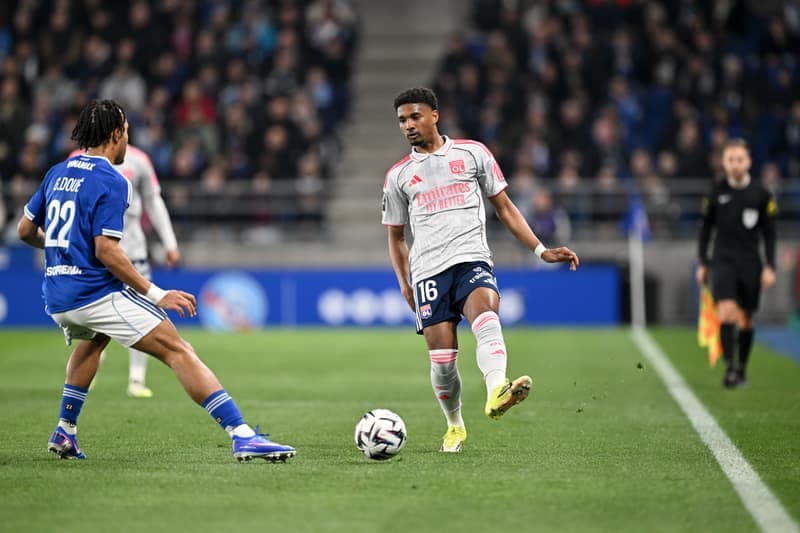 Football. Ligue 1. RC Strasbourg Alsace - Olympique Lyonnais. 22.02.2026