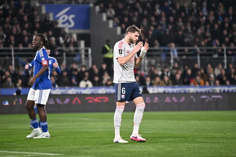 Football. Ligue 1. RC Strasbourg Alsace - Olympique Lyonnais. 22.02.2026
