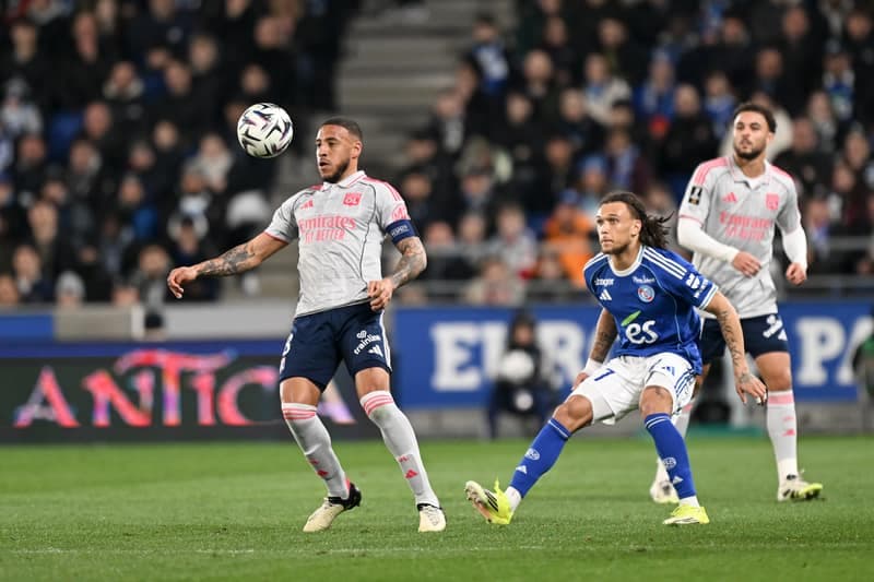Football. Ligue 1. RC Strasbourg Alsace - Olympique Lyonnais. 22.02.2026