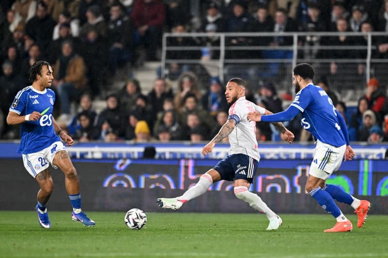 Football. Ligue 1. RC Strasbourg Alsace - Olympique Lyonnais. 22.02.2026