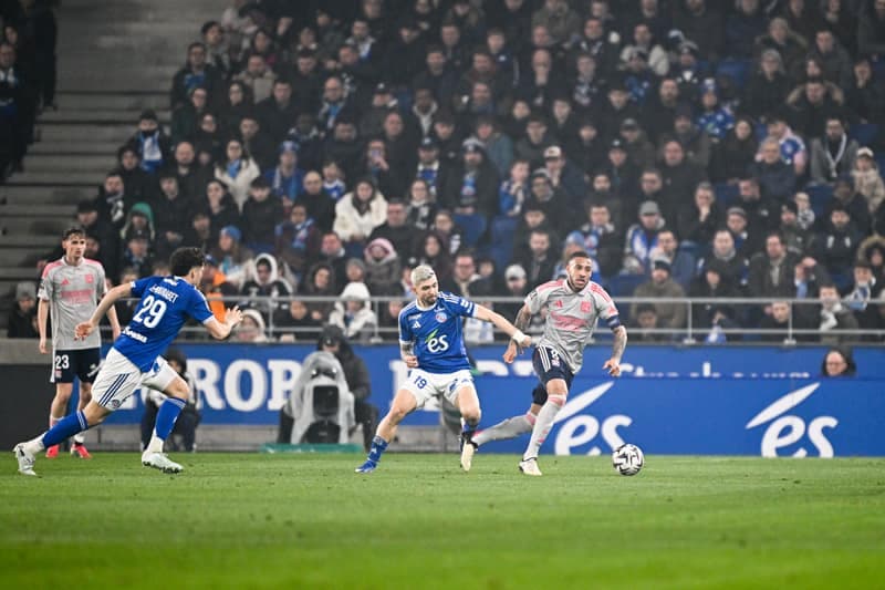 Football. Ligue 1. RC Strasbourg Alsace - Olympique Lyonnais. 22.02.2026
