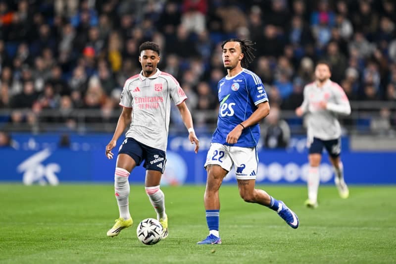 Football. Ligue 1. RC Strasbourg Alsace - Olympique Lyonnais. 22.02.2026