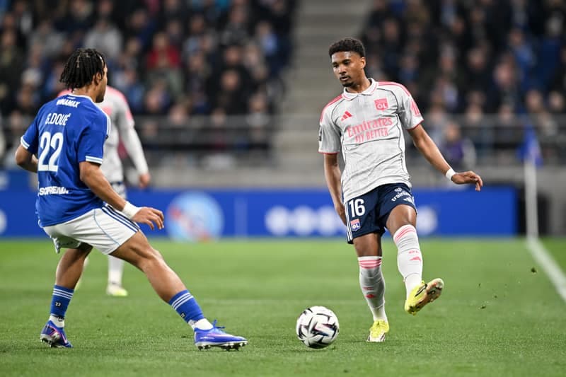 Football. Ligue 1. RC Strasbourg Alsace - Olympique Lyonnais. 22.02.2026