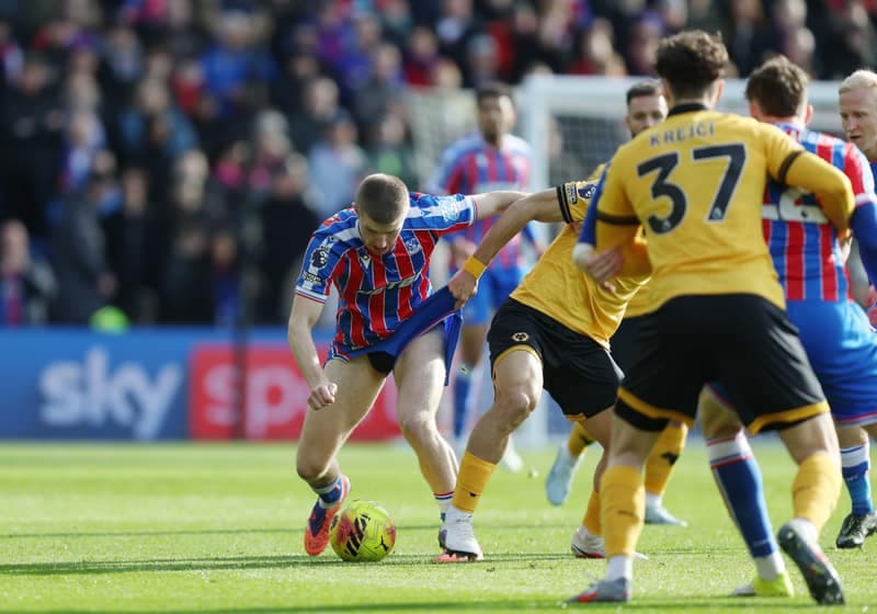 Football. Premier League. Crystal Palace - Wolverhampton Wanderers. 21.02.2026