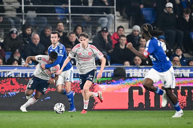 Football. Ligue 1. RC Strasbourg Alsace - Olympique Lyonnais. 22.02.2026
