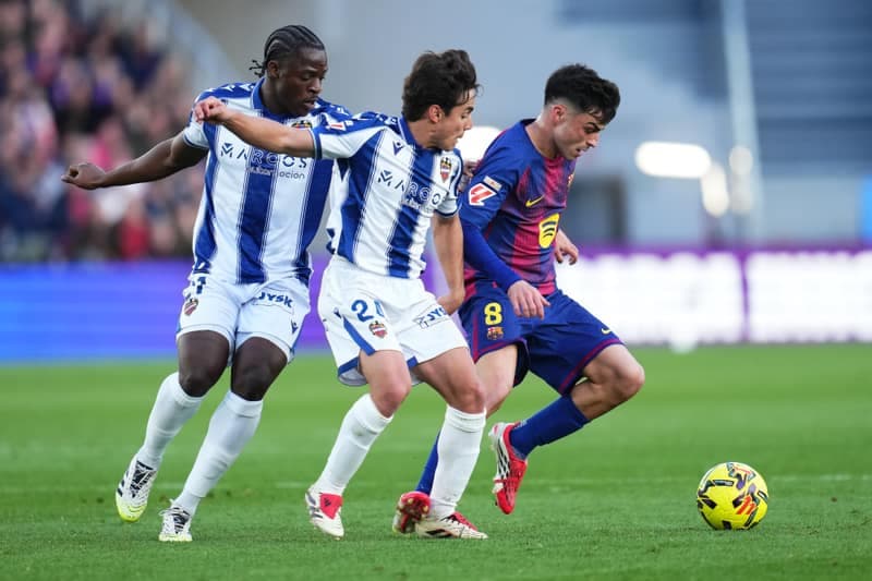 Football. La Liga. FC Barcelona - Levante UD. 22.02.2026