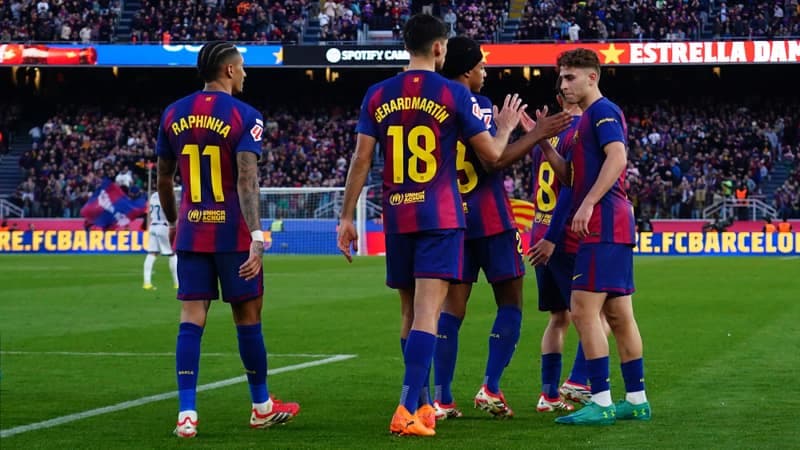Football. La Liga. FC Barcelona - Levante UD. 22.02.2026