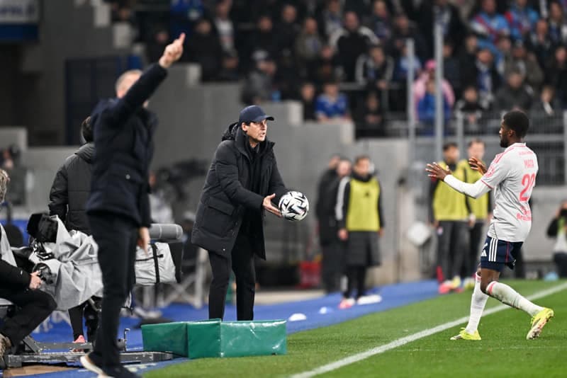 Football. Ligue 1. RC Strasbourg Alsace - Olympique Lyonnais. 22.02.2026