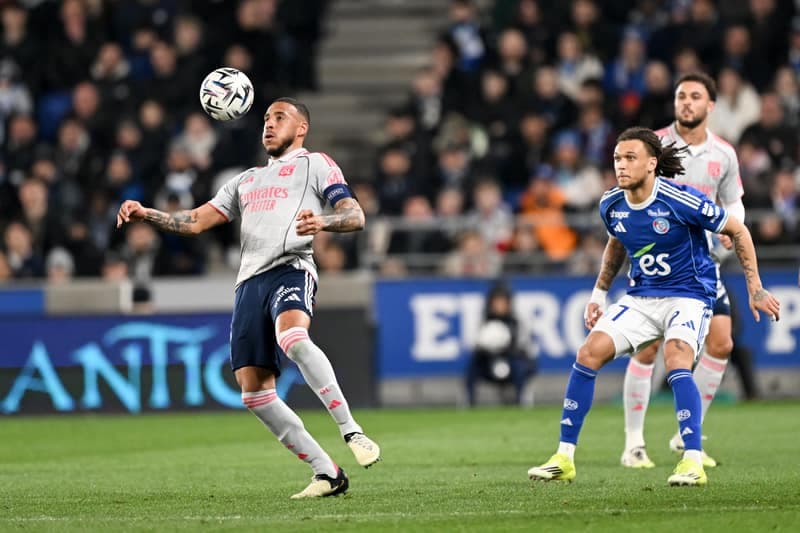 Football. Ligue 1. RC Strasbourg Alsace - Olympique Lyonnais. 22.02.2026